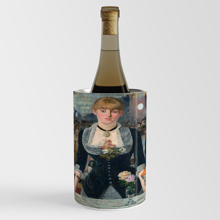  Édouard Manet , A Bar at the Folies-Bergère Wine Chiller