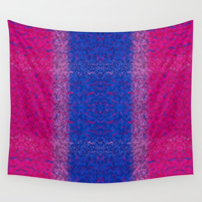 With Bi Pride Wall Tapestry