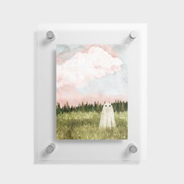 Cotton candy skies Floating Acrylic Print