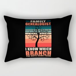 Family Genealogist Rectangular Pillow