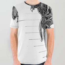 Small Doodle All Over Graphic Tee