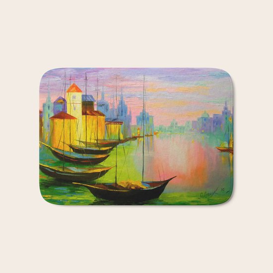 Boats Bath Mat
