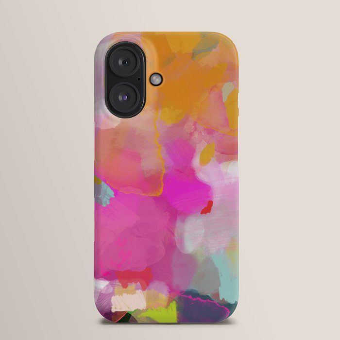 Society6  iPhoneケース  ピンク 太陽 雲 モダン 抽象的 Sky Printed iPhone Cases: 15, 14, Pro Max | Society6