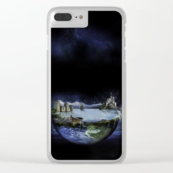 My World Clear iPhone Case