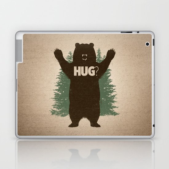 Bear Hug Laptop & iPad Skin