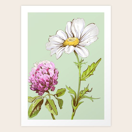 Flowers 103 Art Print