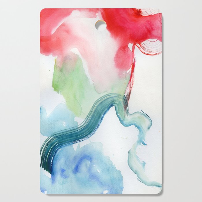 abstract candyclouds N.o 5 Cutting Board
