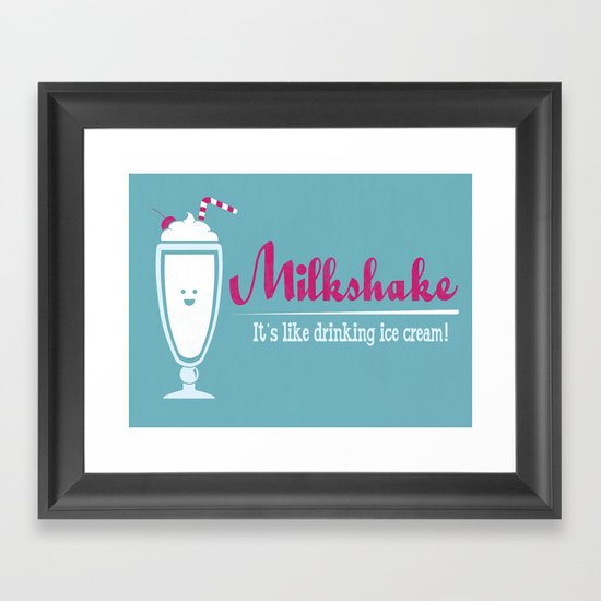 Obvious Slogan Framed Art Print