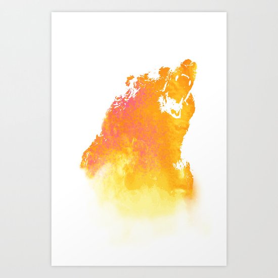 Hear me roar! Art Print