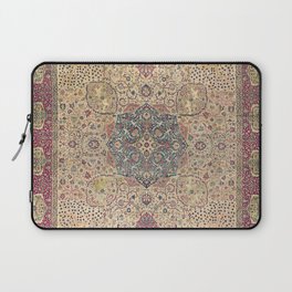 Vintage Persian Kerman Rug Laptop Sleeve