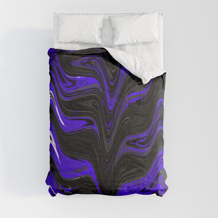 Purple mountain design Comforter