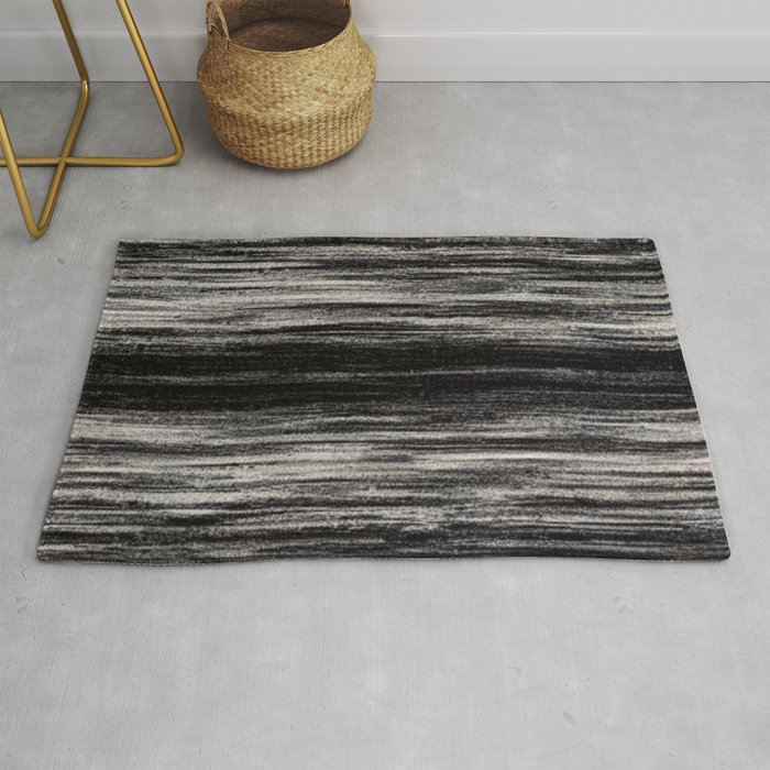 Black And White Carpet Rug