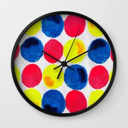 Circle of Colors Wall Clock