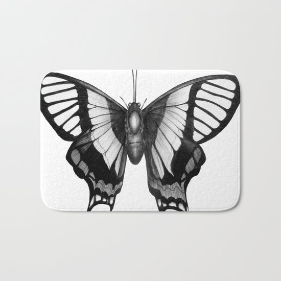 Butterfly Wings Bath Mat