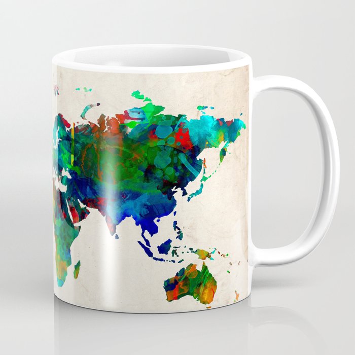 World Map Coffee Mug By Bekimart Society6