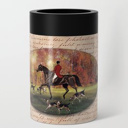 Autumn foxhunter and hounds Can Cooler