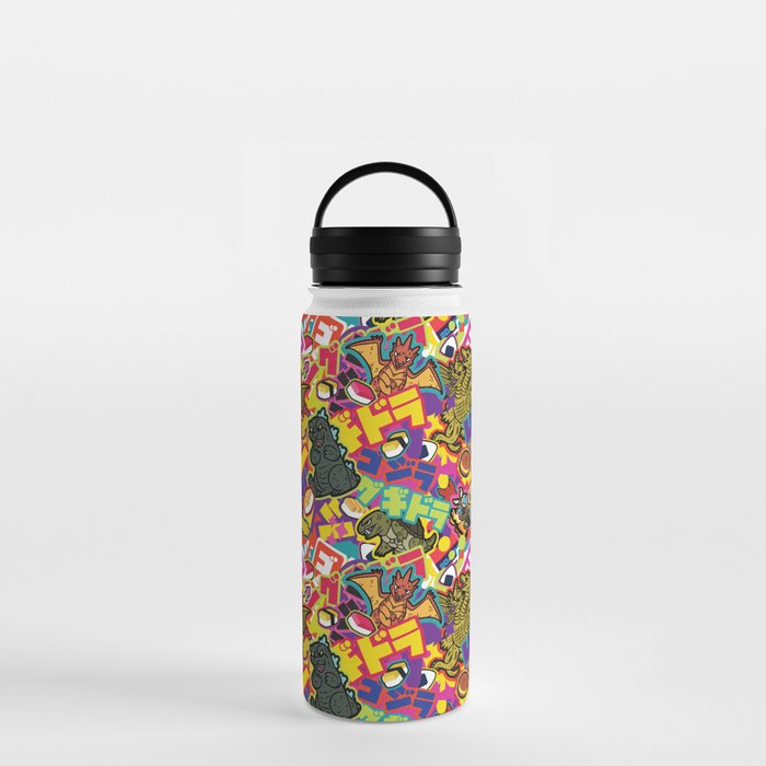 Kaiju Graffiti Water Bottle