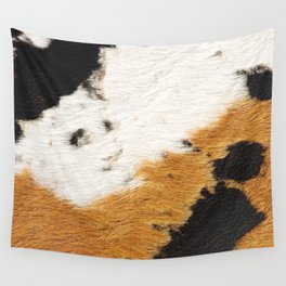 Rustic Cowhide - Faux Animal Print, photograph (ix 2021) Wall Tapestry