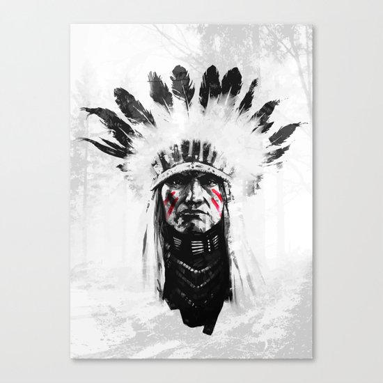 Native American Canvas Print