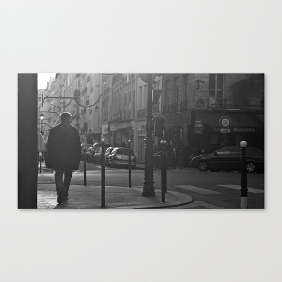 Streets of Paris Canvas Print