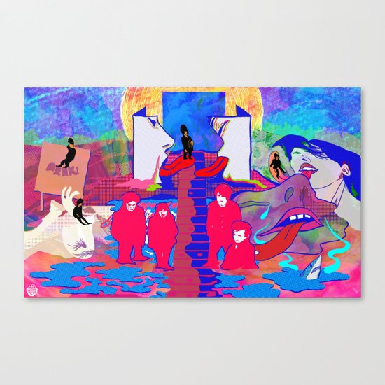 "m b v" by Steven Fiche Canvas Print
