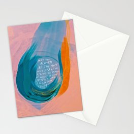 "May You Always Be The One Who Stays In Relentless Pursuit.." Stationery Card