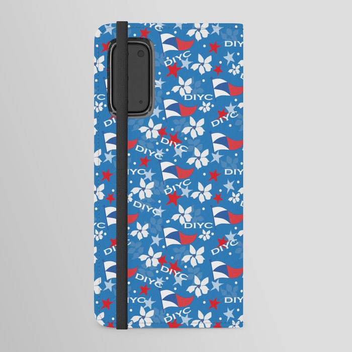 DIYC FLOWERS & FLAGS Android Wallet Case