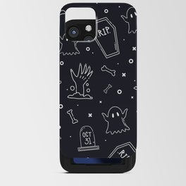 Scary Halloween Background iPhone Card Case