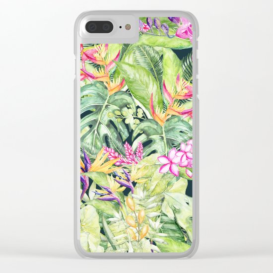 Tropical Garden 1 #society6 Clear iPhone Case