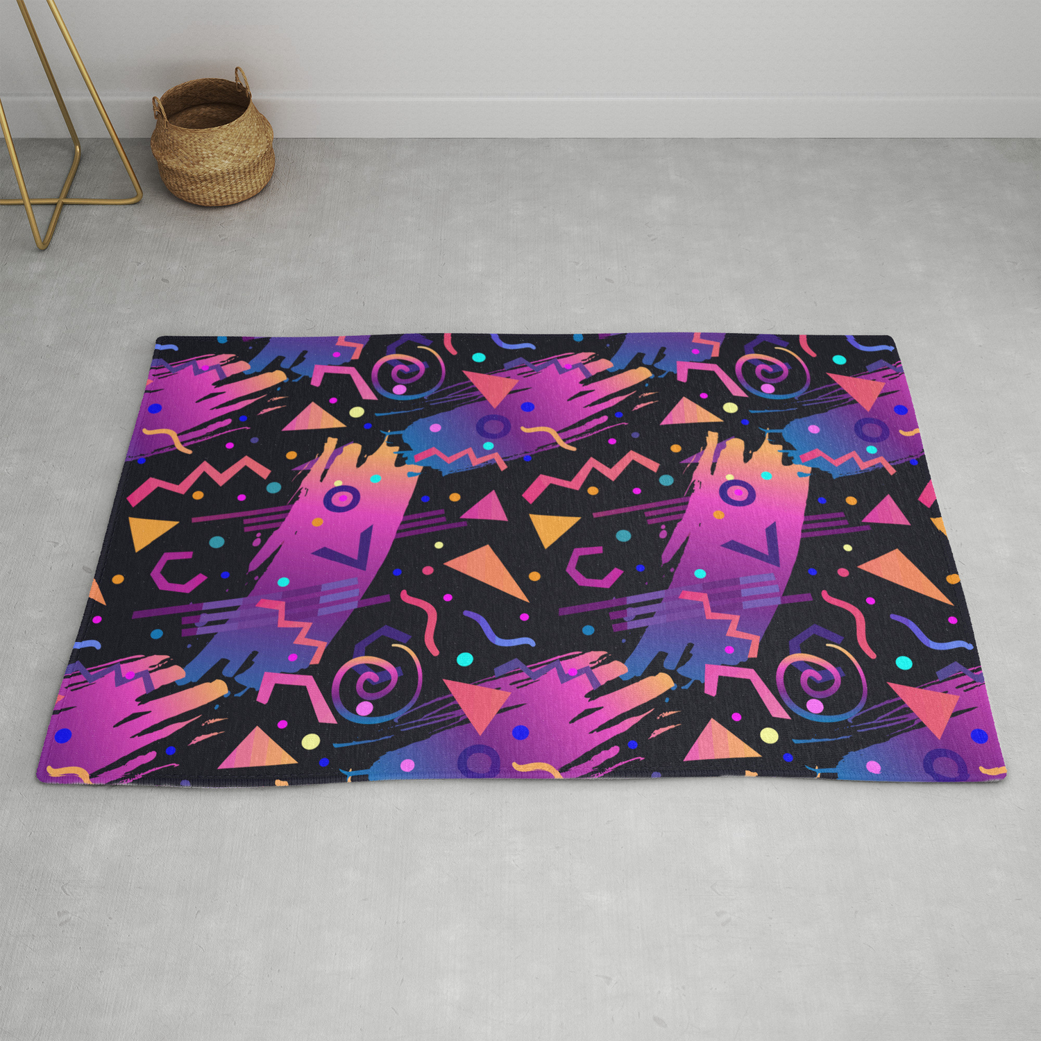 Abstract Retro Geometric 80s 90s Luxury Non-Slip Area Carpet Fuzzy Plush Non-Shedding Floor Carpet Multifunction Mat Door Rugs 60X39 for Living Room Bedroom Office Kids Room Sofa Abstract Retro Geometric 80s 90s Luxury Non-Slip Area Carpet Fuzzy Plush Non-Shedding Floor Carpet Multifunction Mat Door Rugs 60X39 for Living Room Bedroom Office Kids Room Sofa