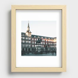 Spain Photography - Historical Landmark In Madrid Recessed Framed Print