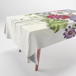 Colorful Chrysanthemums Tablecloth