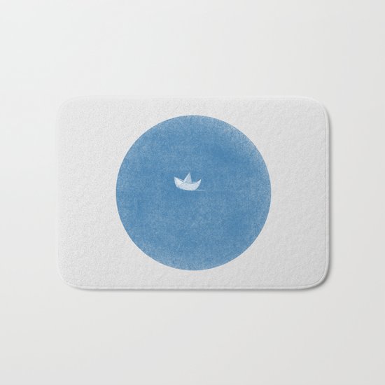 into the sea Bath Mat