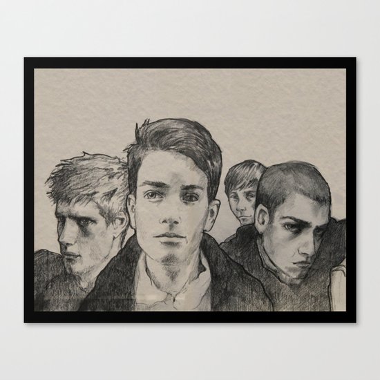 The Raven Boys Canvas Print