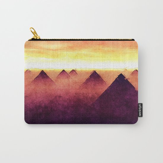 Pyramids At Sunrise Carry-All Pouch