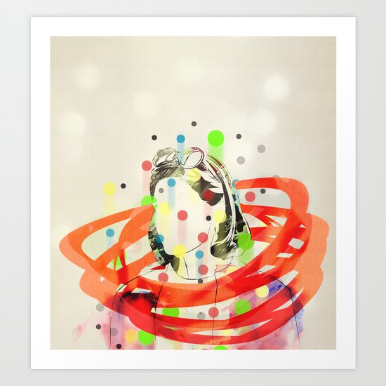 Meg Art Print