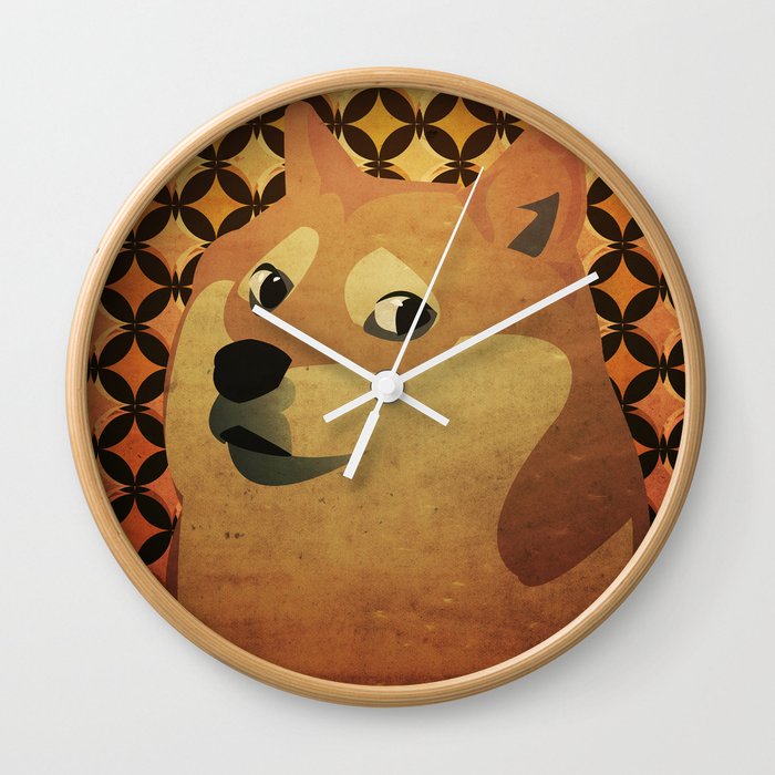 Doge Wall Clock