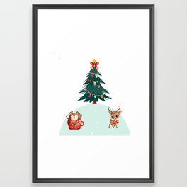 Holiday Cheer Framed Art Print