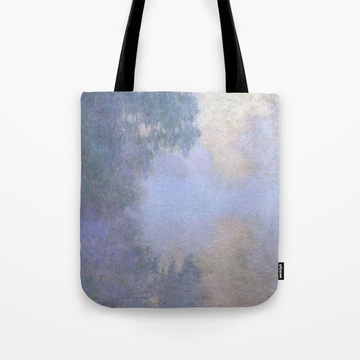 MONET. Morning on the Seine near Giverny 1897. Tote Bag