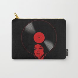 Afrovinyl (Red) Carry-All Pouch