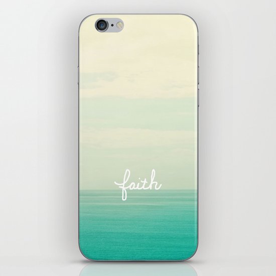 faith iPhone & iPod Skin
