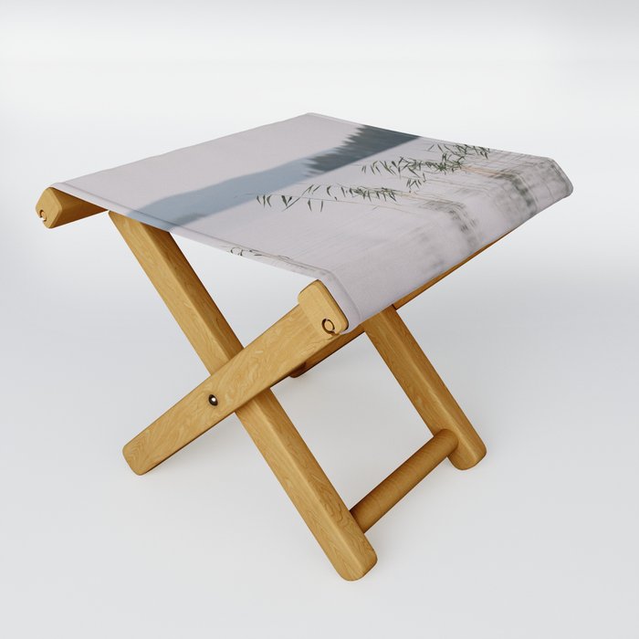 Finnish Summer Evening at Calm Lake | The Rushes Folding Stool