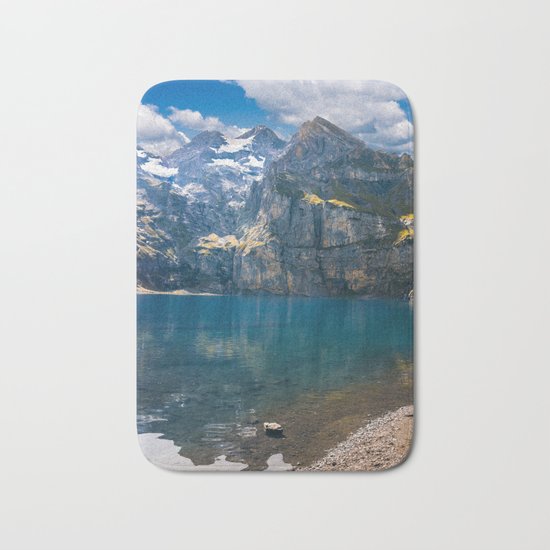 Oeschinen Lake Bath Mat