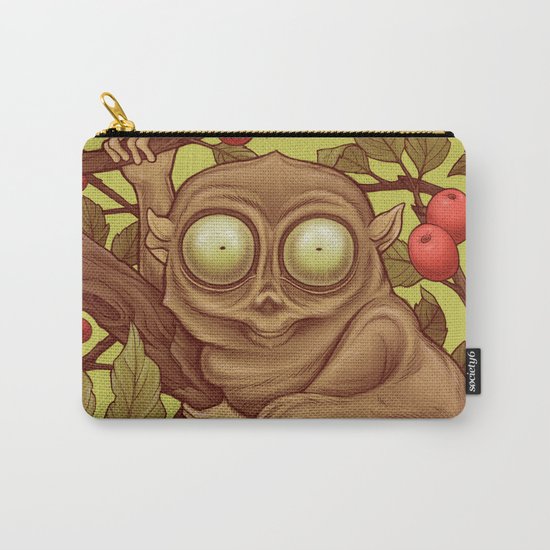 The Caffeinated Tarsier Carry-All Pouch