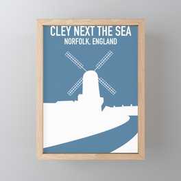 Cley next the Sea Framed Mini Art Print