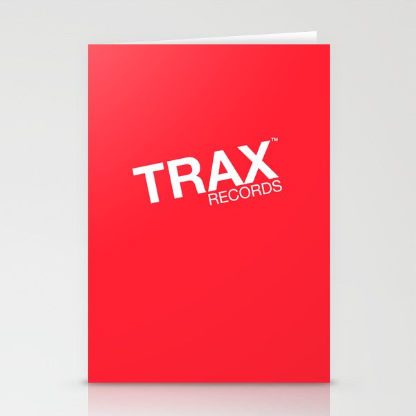 Trax Records Signature Logo Stationery Cards