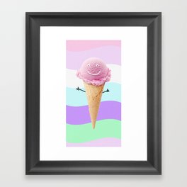 ice cream Framed Art Print