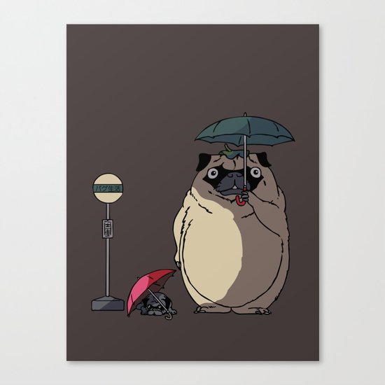 PUGTORO Canvas Print