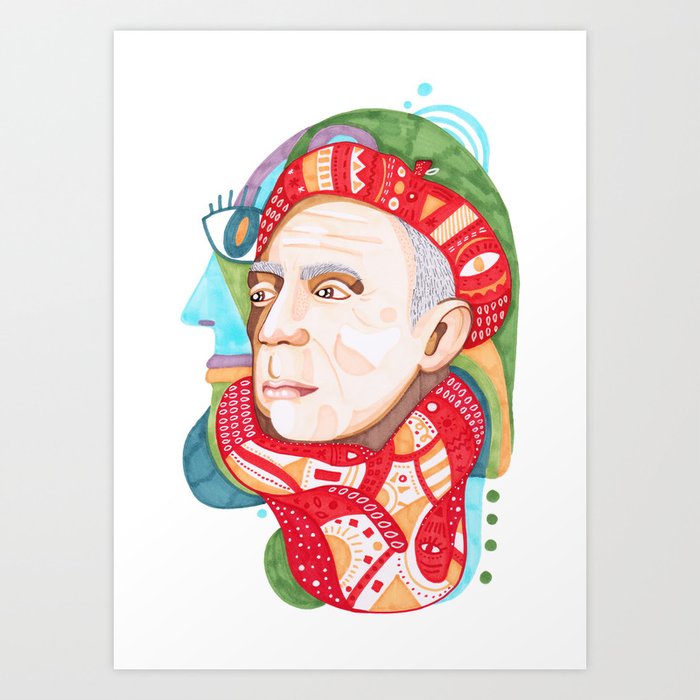 pablo picasso face paintings