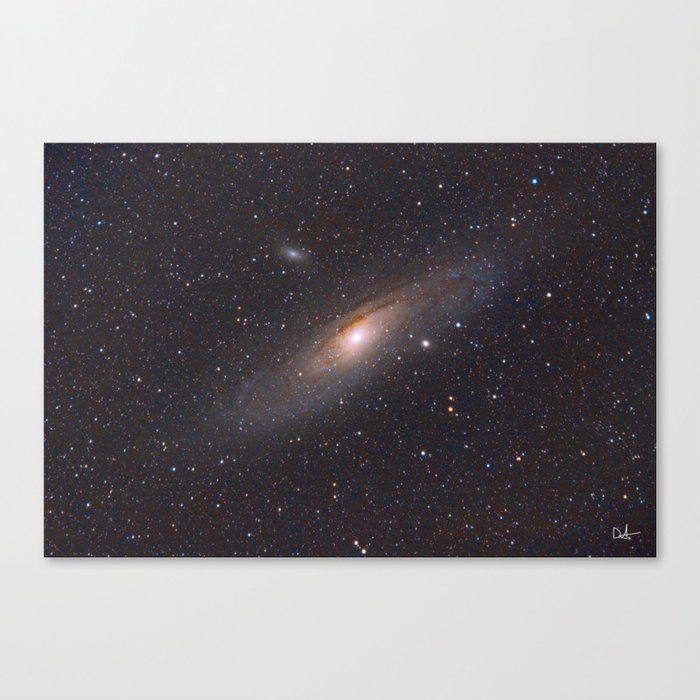 The Andromeda Galaxy Canvas Print by Derek Sabine  Society6